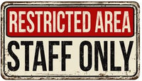 STAFF ONLY